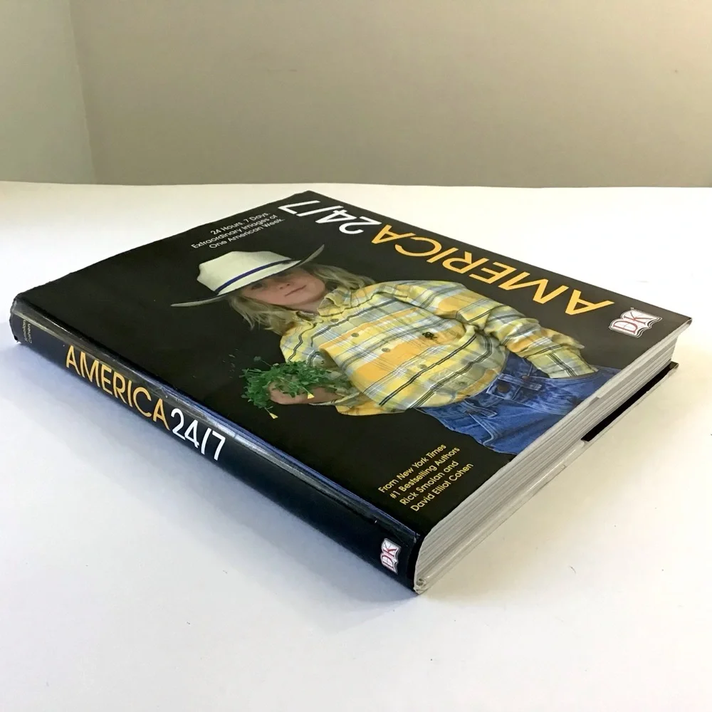 America 24/7 Hardcover Coffee Table Book DK Publishing Photography Images Life